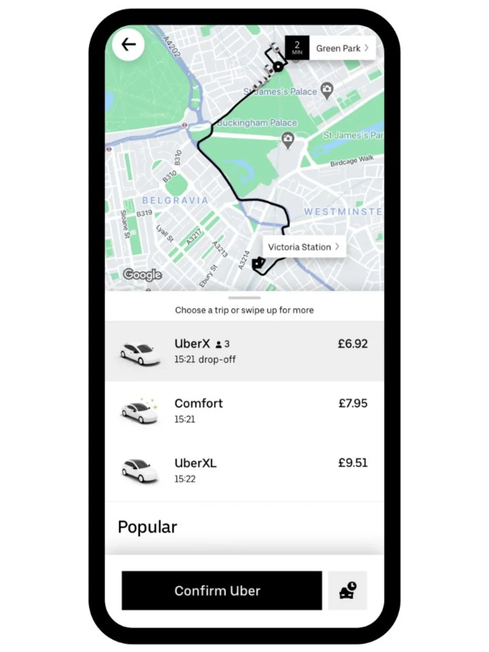 Uber Web App