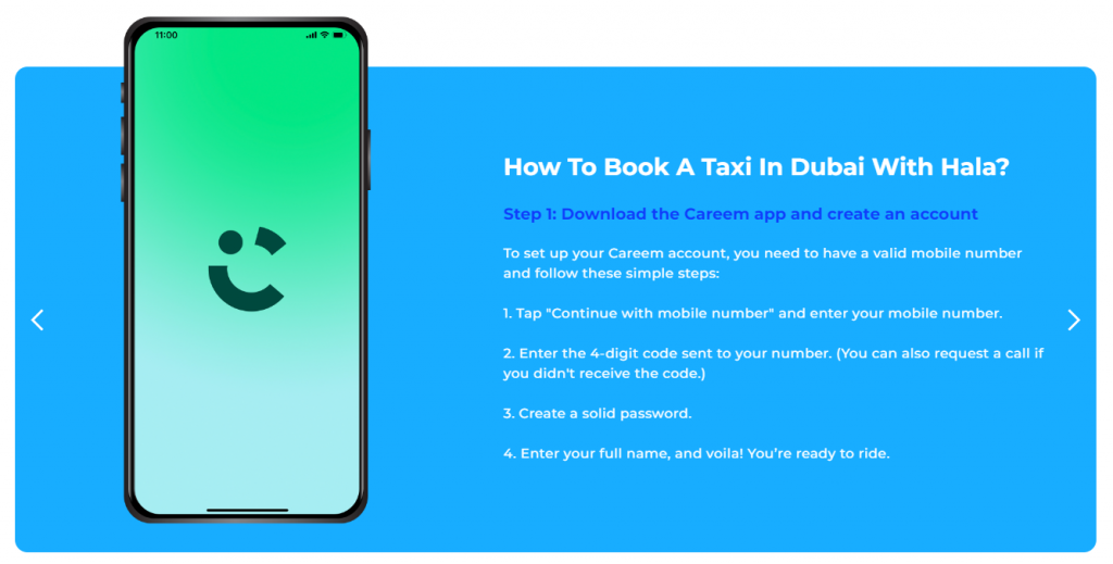 Hala Taxi App